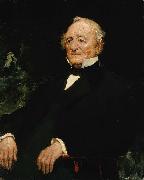 William Holman Hunt Charles Sumner portrait William Morris Hunt Spain oil painting artist